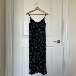 Abercrombie & Fitch Polka Dot Maxi Dress